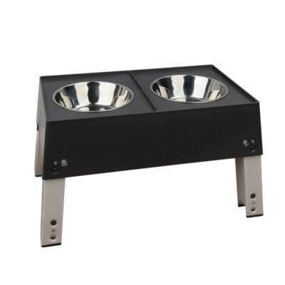 Adjustable Elevated Dog Bowls with Stand