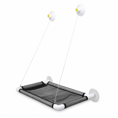 Window-Mounted Cat Hammock with Suction Cups