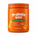 Daily Probiotic Bites for dogs in pumpkin flavor, 90 soft chews