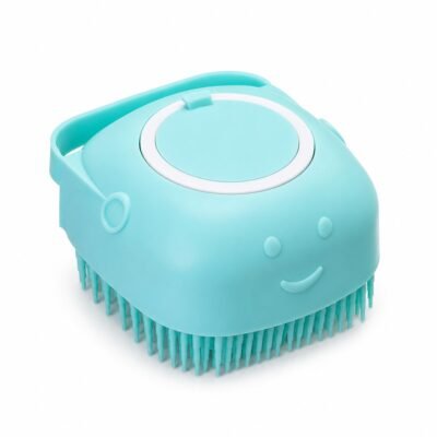 Dog Bath Brush with Shampoo Dispenser