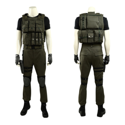 Resident Evil 3 Remake Carlos Cosplay Costume – Full Set
