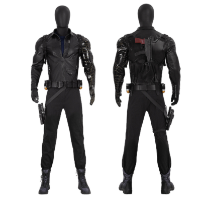 Thunderbolt Winter Soldier Cosplay Costume – Men’s Superhero Outfit