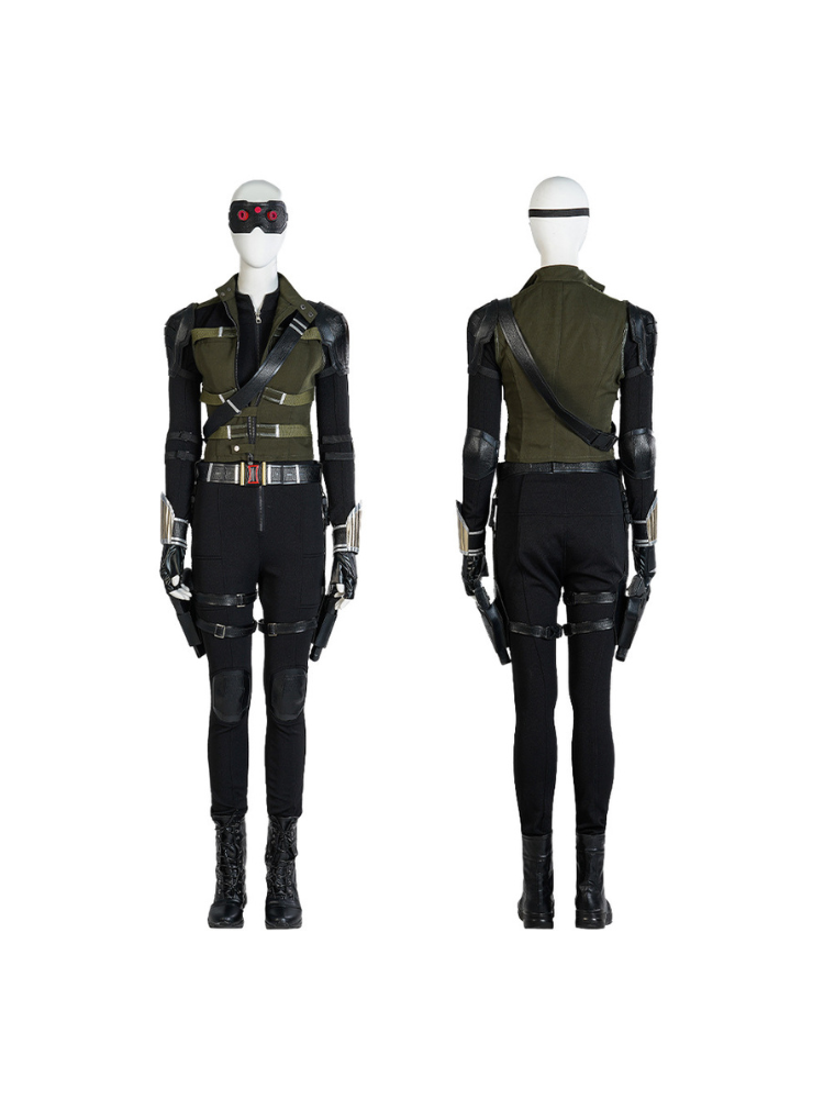 Thunderbolt Agents Yelena Belova Cosplay Costume – Black Widow Heir Outfit