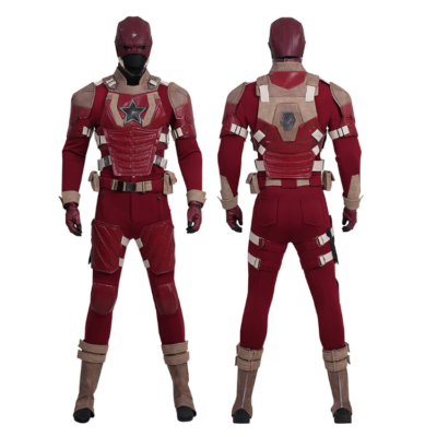 Thunderbolt Red Guardian Cosplay Costume – Full Anime Performance Set