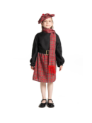 Girls Scottish Costume - Kids Ethnic Skirt Outfit for Graduation