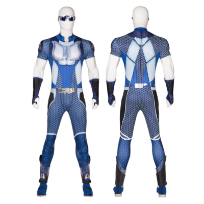 Black Patrol Officer Cosplay Costume Set