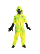 Kids Biochemical Crisis Protective Suit Zombie Halloween Costume