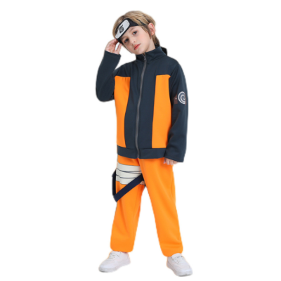 Children & Adult Naruto Costume - Uzumaki Anime Halloween Outfit