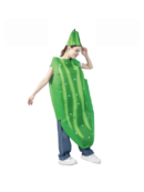 Adult Funny Cucumber Costume - Unisex Parent-Child Couple Fruit Halloween Outfit