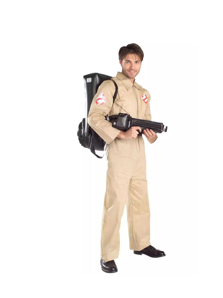 Ghostbusters Jumpsuit Halloween Costume with Proton Backpack - Image 2