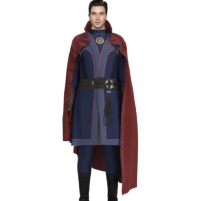 Doctor Strange Marvel Halloween Costume - Kids Tights & Cape Outfit