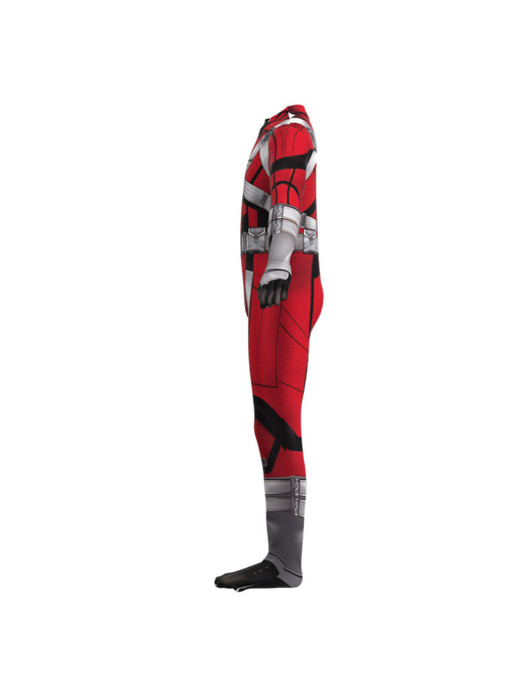 Marvel Black Widow Red Guardian Jumpsuit Costume - Superhero Cosplay - Image 5