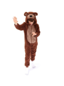 Children’s Animal Flannel Pajamas - Coral Fleece Onesie Jumpsuit for Kids