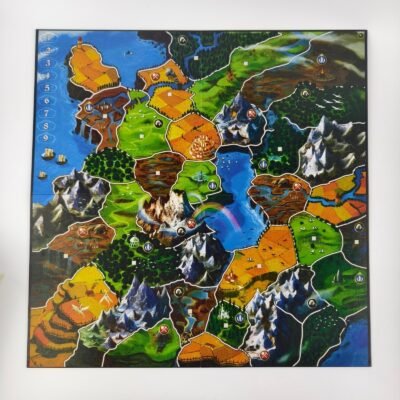 Smaller World Mini Strategy Board Game – English Version Party Game