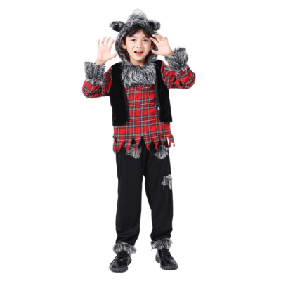 Kids Werewolf Costume - Halloween Masquerade & Stage Outfit
