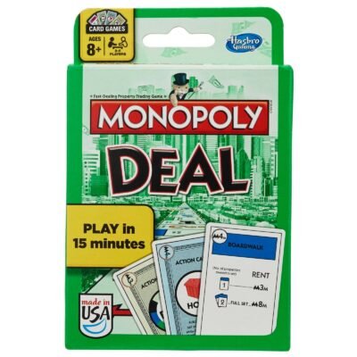Monopoly Deal Card Game | Fast & Fun Family Game in 15 Minutes 