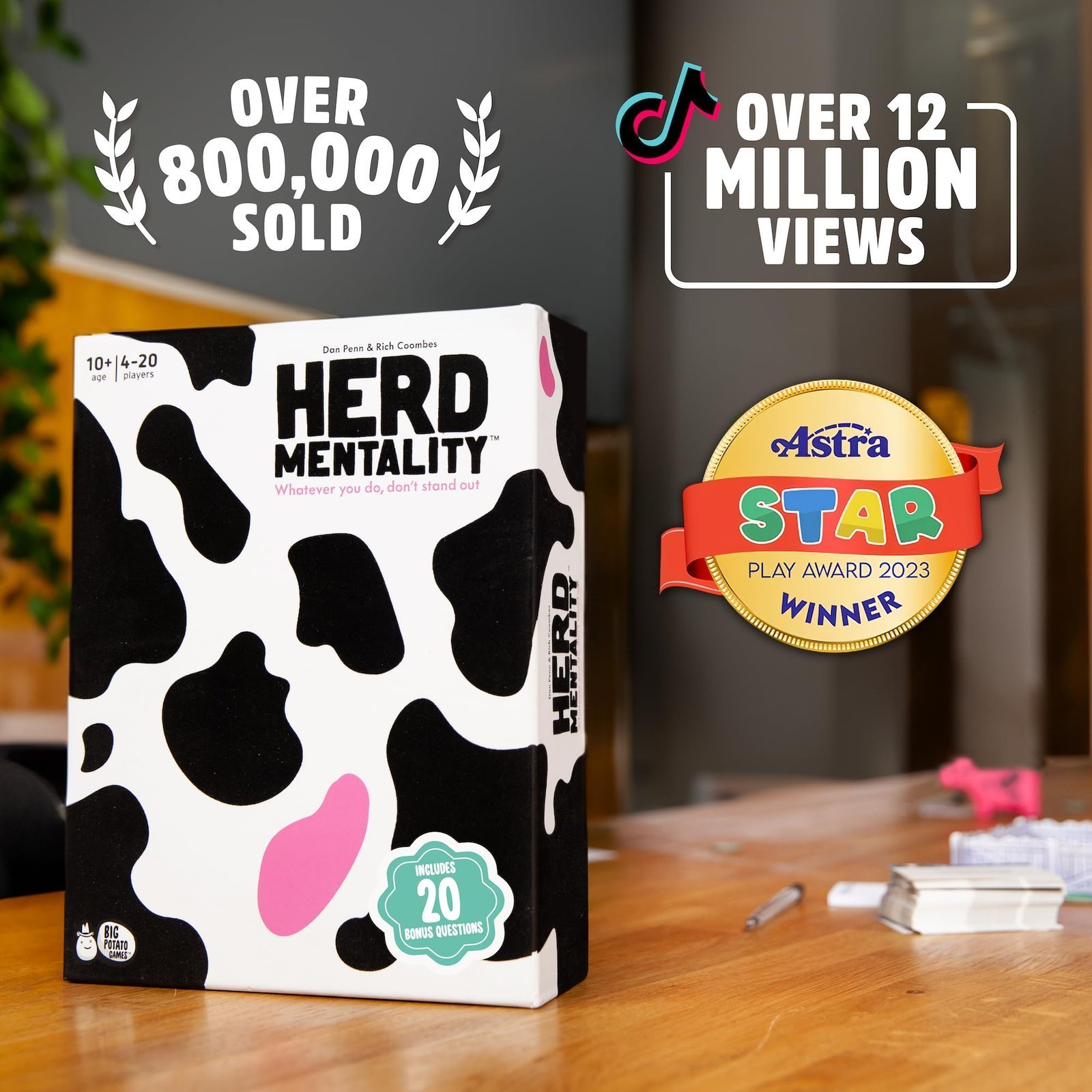 Herd Mentality Game | Hilarious Family Party Board Game with Questions - Image 2