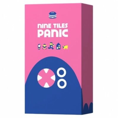 Nine Tiles Panic Board Game – Fast-Paced Puzzle Strategy Game for Families & Parties