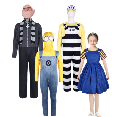 Minion Costume Family Set – Adult & Kids (Inspired) 