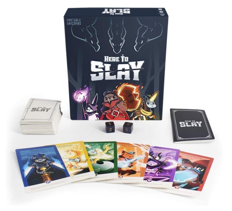Here to Slay Strategy Card Game – From the Makers of Unstable Unicorns