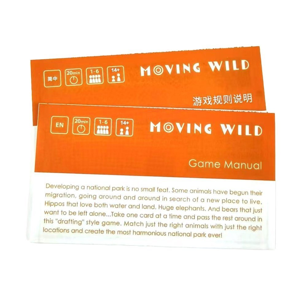 Moving Wild – Compact Party Board Game (English Complete Set) - Image 4